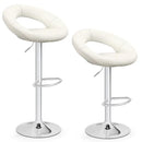 4-Piece Kitchen & Dining Bundle: Modern Velvet Accent Chair (Set of 2) + Height Adjustable Bar Stools (Set of 2) by LJGDeals