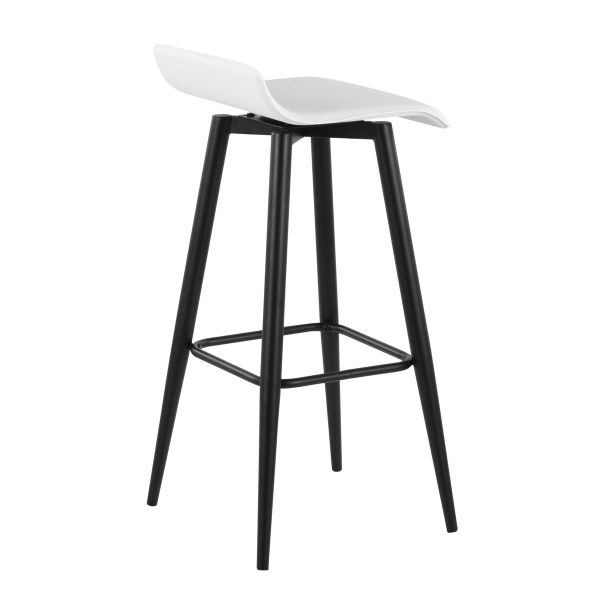Ale - Contemporary Fixed Height Bar Stool (Set of 2), photo 7 of 20