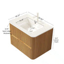 Noor 30" Bathroom Vanity with Sink