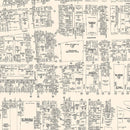 Vintage Map of Newark, NJ Business Section 1947