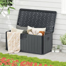 100 Gallon Large Deck Box with Lockable Lid for Patio by LJGDeals