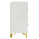 Chesney - 6 Drawer Bedroom Dresser - White