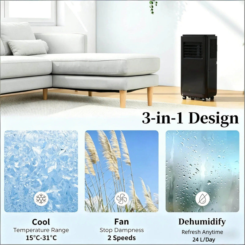 Air Conditioner with Five Modes, Portable Air Conditioner, photo 3 of 8