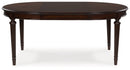 Lavinton - 8 Pc. - Dining Room Extension Table, 6 Side Chairs, Server - Brown