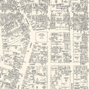 Vintage Map of Paterson, NJ Business Section 1947