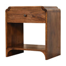 Newton - Nightstand With A Drawer And Open Shelf by Unique Piece Furniture