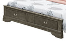 Upholstered Panel Sleigh Bed Design by Unique Piece Furniture