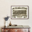Vintage Map of Atlantic Highlands, New Jersey 1894