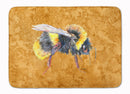 Bee on Gold Memory Foam Kitchen Mat Machine Washable Anti-Fatigue Cushion Comfort Bath or Kitchen Rug