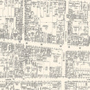 Vintage Map of Poughkeepsie, NY Business Section 1947