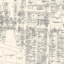 Vintage Map of Rochester, NY Business Section 1947