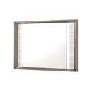 Star - Mirror With Built In LED And Frame - White by HouseOfZazla