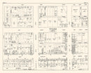 Vintage Map of Rome, NY Business Section 1947