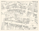Vintage Map of Schenectady, NY Business Section 1947