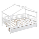 House Bed With 2 Drawers