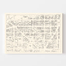 Vintage Map of Syracuse, NY Business Section 1947