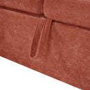 Modern L Shaped Sectional Sofa Bed With Hidden Storage Upholstery by HouseOfZazla