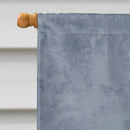 Butterfly on Gray House Flag 28x40 Porch Sleeve Pole Decorative Outside Yard Banner Artwork Wall Hanging, Polyester