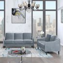 51.5" Loveseat Sofa Small Couch for Small Space for Living Room, Bedroom, Grey