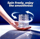 CrystalTwirl Rotating Drink Glass