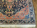 4.5' X 6.5' Handmade Antique Fine Indian Wool Rug Carpet Red
