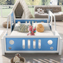 Classic Car Shaped Platform Bed With Wheels by HouseOfZazla