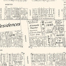 Vintage Map of Alameda, CA Business Section 1952