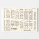Vintage Map of Berkeley, CA Business Section 1952