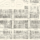 Vintage Map of San Jose, CA Business Section 1952