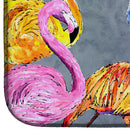 Flamingo Six Senses Dish Drying Mat Absorbent Dish Drying Mat Pad for Kitchen Counter Dish Drainer Mat for Countertop, 14 x 21", Multicolor