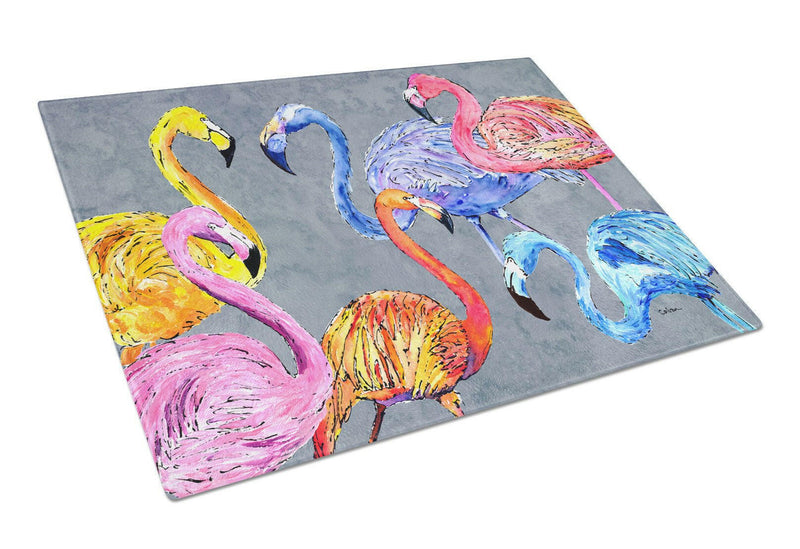 Flamingo Six Senses Glass Cutting Board Large