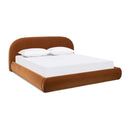 Archie Puffy Grounded - Upholstered Platform Bed