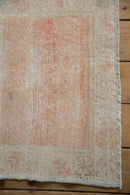 2x3.5 Vintage Distressed Oushak Rug