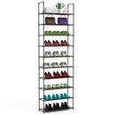 10-Tier Shoe Rack Organizer for Hallways and Closets by LJGDeals