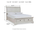 Robbinsdale - Sleigh Bed by Unique Piece Furniture