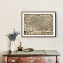 Vintage Map of Elizabeth, New Jersey 1898