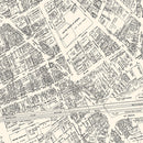 Vintage Map of Lynn, MA Business Section 1946
