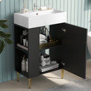 Bathroom Vanity, Combo Cabinet, Bathroom Storage Cabinet, Single Ceramic Sink by Unique Piece Furniture