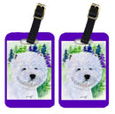 Westie Luggage Tag
