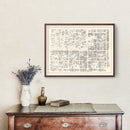 Vintage Map of New Haven, CT Business Section 1946