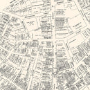 Vintage Map of New London, CT Business Section 1946
