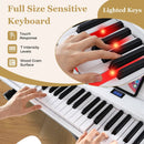 88-Key Electric Piano Keyboard with Adjustable Stand and Portable Bag by LJGDeals