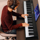 88 Key Foldable Electric Keyboard Piano with Wireless MIDI and Dual Speakers by LJGDeals