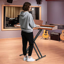 88-Key Keyboard Piano Set with Adjustable Stand by LJGDeals