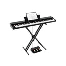 88-Key Keyboard Piano Set with Adjustable Stand by LJGDeals
