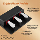 88-Key Keyboard Piano Set with Adjustable Stand by LJGDeals