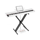 88-Key Keyboard Piano Set with Adjustable Stand by LJGDeals