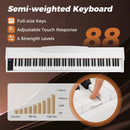 88-Key Keyboard Piano Set with Adjustable Stand by LJGDeals