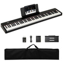 88 Keys Velocity-Sensitive Piano Keyboard with French DREAM Audio Source-Black by LJGDeals