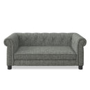 Modern Elegant Rectangle Pet Bed, Durable Elevated Dog Sofa by HouseOfZazla